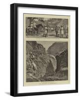 The Disaster in Afghanistan-John Charles Dollman-Framed Giclee Print