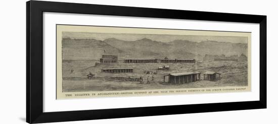 The Disaster in Afghanistan-null-Framed Giclee Print