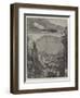 The Disaster in Scotland, Suffocation by Gas from Gunpowder Blasting-William Heysham Overend-Framed Giclee Print