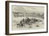 The Disaster in Spain, Upsetting of a Military Pontoon-Raft on the Ebro, Near Logrono-null-Framed Giclee Print