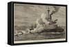 The Disaster on Board HMS Thunderer, Off Ismid, Sea of Marmora-null-Framed Stretched Canvas