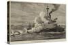 The Disaster on Board HMS Thunderer, Off Ismid, Sea of Marmora-null-Stretched Canvas