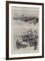 The Disaster on Board the Russian Ironclad Sissoi Veliki Off Crete-Melton Prior-Framed Giclee Print