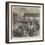 The Disaster on the Chester and Holyhead Railway, the Funeral in Abergele Churchyard-Charles Robinson-Framed Giclee Print