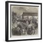 The Disaster on the Chester and Holyhead Railway, the Funeral in Abergele Churchyard-Charles Robinson-Framed Giclee Print