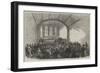 The Disaster on the Chester and Holyhead Railway, the Inquest in the Abergele Townhall-null-Framed Giclee Print