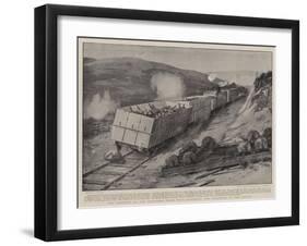 The Disaster to the Armoured Train Near Estcourt, the Derailing of the Trucks-Joseph Nash-Framed Giclee Print