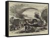 The Disaster to the Flying Dutchman Express on the Great Western Railway-null-Framed Stretched Canvas