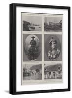 The Disasters in the West Indies, Views in Martinique-null-Framed Giclee Print