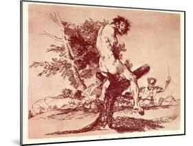 The Disasters of War-Francisco de Goya-Mounted Art Print