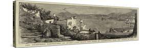 The Disastrous Earthquake at Ischia, the Beach and Town of Casamicciola from the Village of Lacco-null-Stretched Canvas