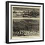 The Disastrous Floods in Austria, Hungary-null-Framed Giclee Print