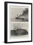 The Discarding of Obsolete British War-Ships-null-Framed Premium Giclee Print