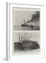 The Discarding of Obsolete British War-Ships-null-Framed Giclee Print