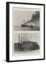 The Discarding of Obsolete British War-Ships-null-Framed Giclee Print