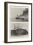 The Discarding of Obsolete British War-Ships-null-Framed Giclee Print