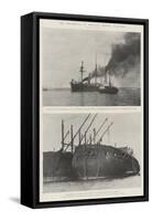 The Discarding of Obsolete British War-Ships-null-Framed Stretched Canvas