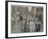 The Disciples Admire the Buildings of the Temple-James Tissot-Framed Giclee Print