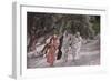 The Disciples on the Road to Emmaus, Illustration for 'The Life of Christ', C.1884-96-James Tissot-Framed Giclee Print