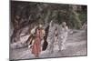 The Disciples on the Road to Emmaus, Illustration for 'The Life of Christ', C.1884-96-James Tissot-Mounted Giclee Print