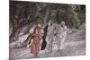 The Disciples on the Road to Emmaus, Illustration for 'The Life of Christ', C.1884-96-James Tissot-Mounted Giclee Print