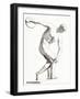 The Discobolus of Myron. Greek Sculpture. from the National Encyclopaedia, Published C.1890-null-Framed Giclee Print