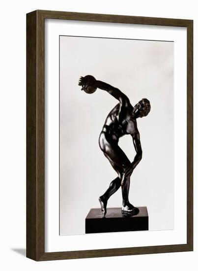 The Discobolus-Myron-Framed Giclee Print