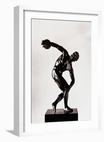 The Discobolus-Myron-Framed Giclee Print