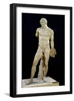 The Discophoros, Replica of a Classical Greek Original-Naukydes-Framed Giclee Print