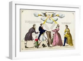 The Discord, 1855-F. Heppenheimer-Framed Giclee Print