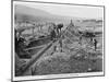 The Discovery Claim at Anvil Creek, Nome, Alaska, During the Gold Rush-null-Mounted Photographic Print