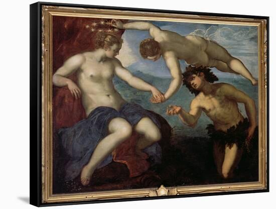 The Discovery of Ariadne, 1578-Jacopo Robusti Tintoretto-Framed Stretched Canvas