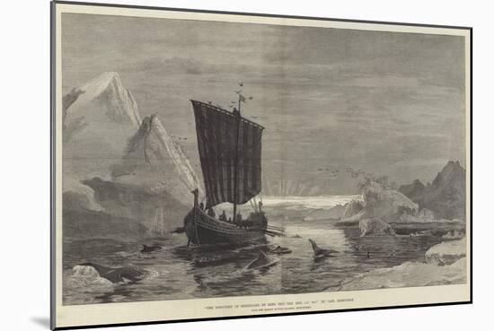 The Discovery of Greenland by King Eric the Red, Ad 983-null-Mounted Giclee Print