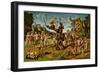 The Discovery of Honey by Bacchus, C.1499 (Tempera on Panel)-Piero di Cosimo-Framed Giclee Print