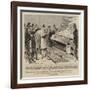 The Discovery of the Remains of Voltaire in the Pantheon, Paris-Paul Destez-Framed Giclee Print