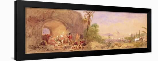 The Discovery of Tipu's body at the Water Gate at Seringapatam-John Absolon-Framed Premium Giclee Print
