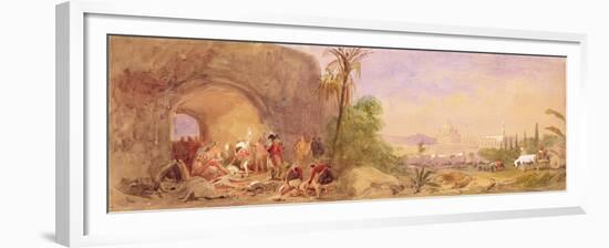 The Discovery of Tipu's body at the Water Gate at Seringapatam-John Absolon-Framed Giclee Print