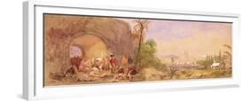 The Discovery of Tipu's body at the Water Gate at Seringapatam-John Absolon-Framed Giclee Print