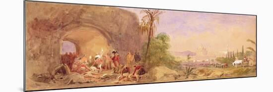 The Discovery of Tipu's body at the Water Gate at Seringapatam-John Absolon-Mounted Giclee Print