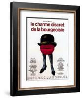 The Discreet Charm of the Bourgeoisie, (aka Le Charme Discret De La Bourgeoisie), 1972-null-Framed Art Print