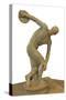 The Discus Thrower (Discobolus). Roman copy (2nd C AD) of the Greek original (5th C BC)-Werner Forman-Stretched Canvas