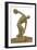 The Discus Thrower (Discobolus). Roman copy (2nd C AD) of the Greek original (5th C BC)-Werner Forman-Framed Giclee Print