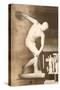 The Discus Thrower Statue-null-Stretched Canvas