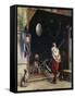 The Discussion-Jean Leon Gerome-Framed Stretched Canvas