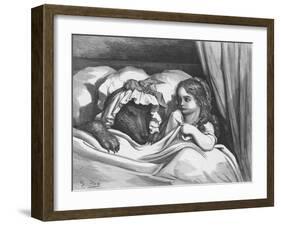 The Disguised Wolf, 1870-Adolphe François Pannemaker-Framed Giclee Print