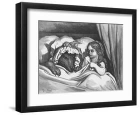 The Disguised Wolf, 1870-Adolphe François Pannemaker-Framed Premium Giclee Print