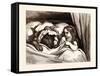 The Disguised Wolf-Gustave Dore-Framed Stretched Canvas