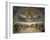 The Disputation of the Holy Sacrament, from the Stanza Della Segnatura, 1509-10-Raphael-Framed Premium Giclee Print