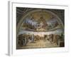 The Disputation of the Holy Sacrament, from the Stanza Della Segnatura, 1509-10-Raphael-Framed Giclee Print