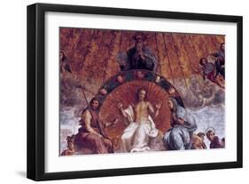 The Disputation on the Holy Sacrament (Detail), 1508-1509-Raphael-Framed Giclee Print